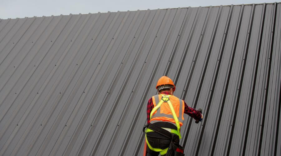 Professional metal roof installation services in Fort Towson, OK